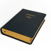 Finnish–English Parallel Bible – Black Calfskin Leather