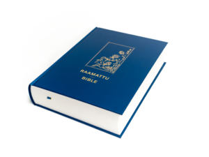 Finnish–English Parallel Bible —  Hard Back - Navy Blue