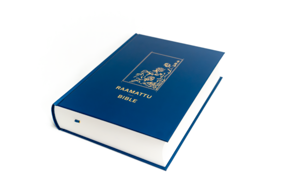 Finnish–English Parallel Bible —  Hard Back - Navy Blue