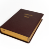 Finnish–English Parallel Bible – Burgundy Calfskin Leather