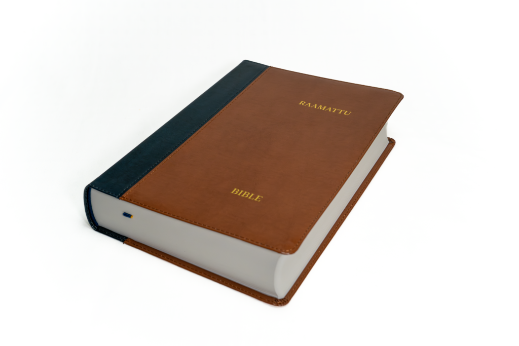 Finnish–English Parallel Bible — Duo Tone Bonded Leather