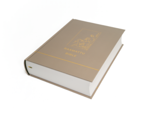 Finnish–English Parallel Bible —  Hard Back - Olive Green