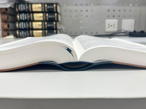 Finnish–English Parallel Bible —  Hard Back - Navy Blue