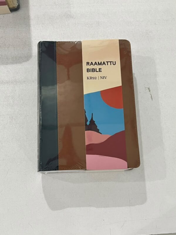 Finnish–English Parallel Bible — Duo Tone Bonded Leather